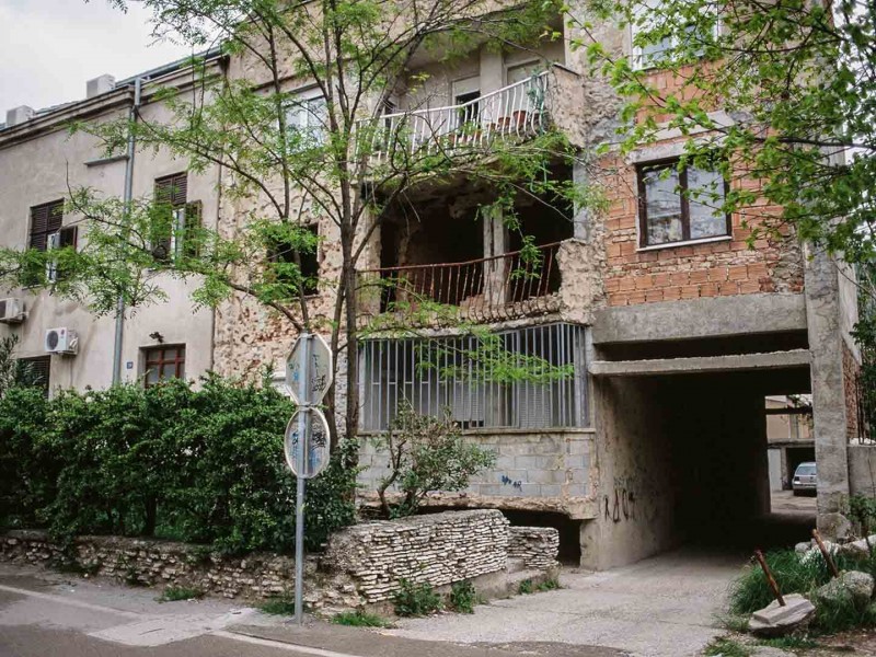 Mostar, Straßenansicht