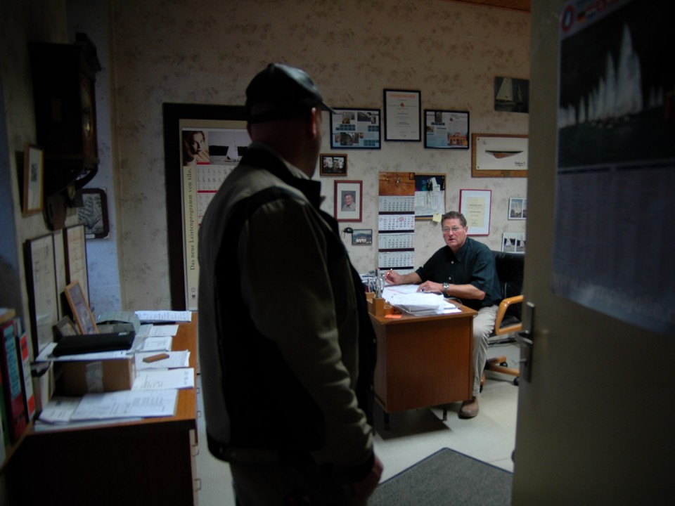 Tischlerei Wahrendorf, der Chef